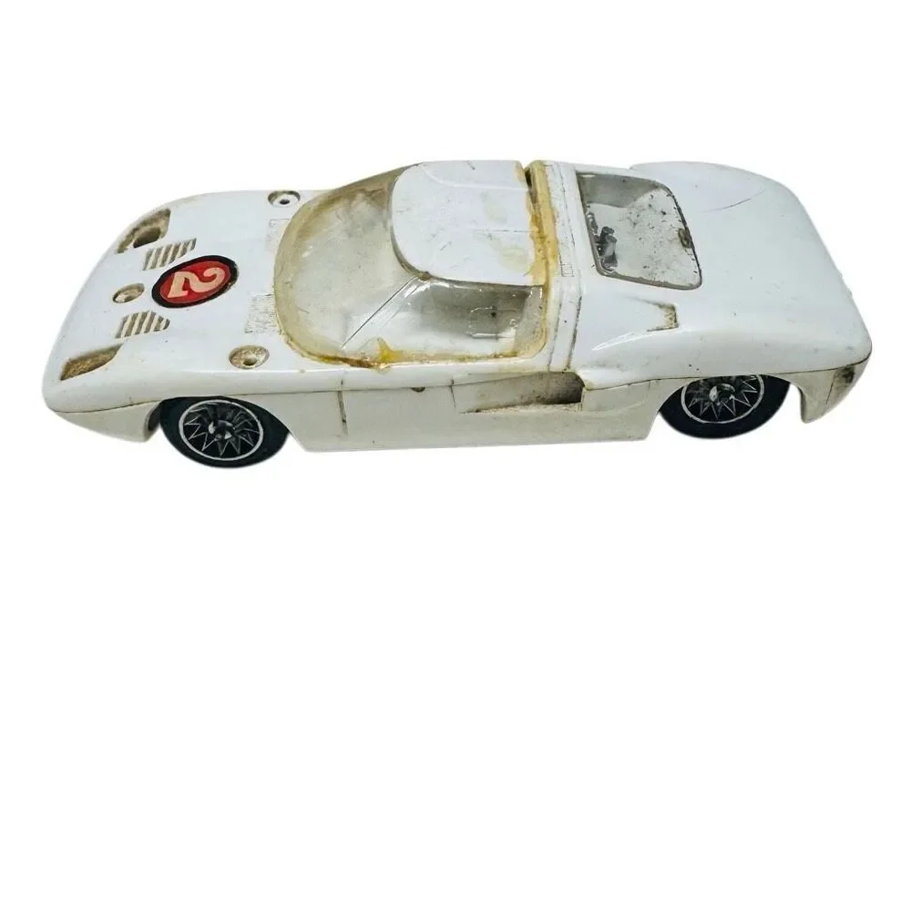 Tekno Monza FORD GT 1/43 Vintage plastic Slot car